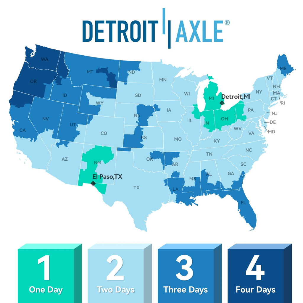 Detroit Axle - AWD Front Struts Sway Bars for 2013-2022 Chevrolet Trax Buick Encore 2 Struts with Coil Spring 2 Sway Bar End Links 2014 2015 2016 2017 2018 2019 2020 2021 Replacement Suspension