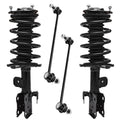 Detroit Axle - Front Struts & Coil Springs Sway Bar Links Replacement for 2010-2015 Toyota Prius - 4pc Set