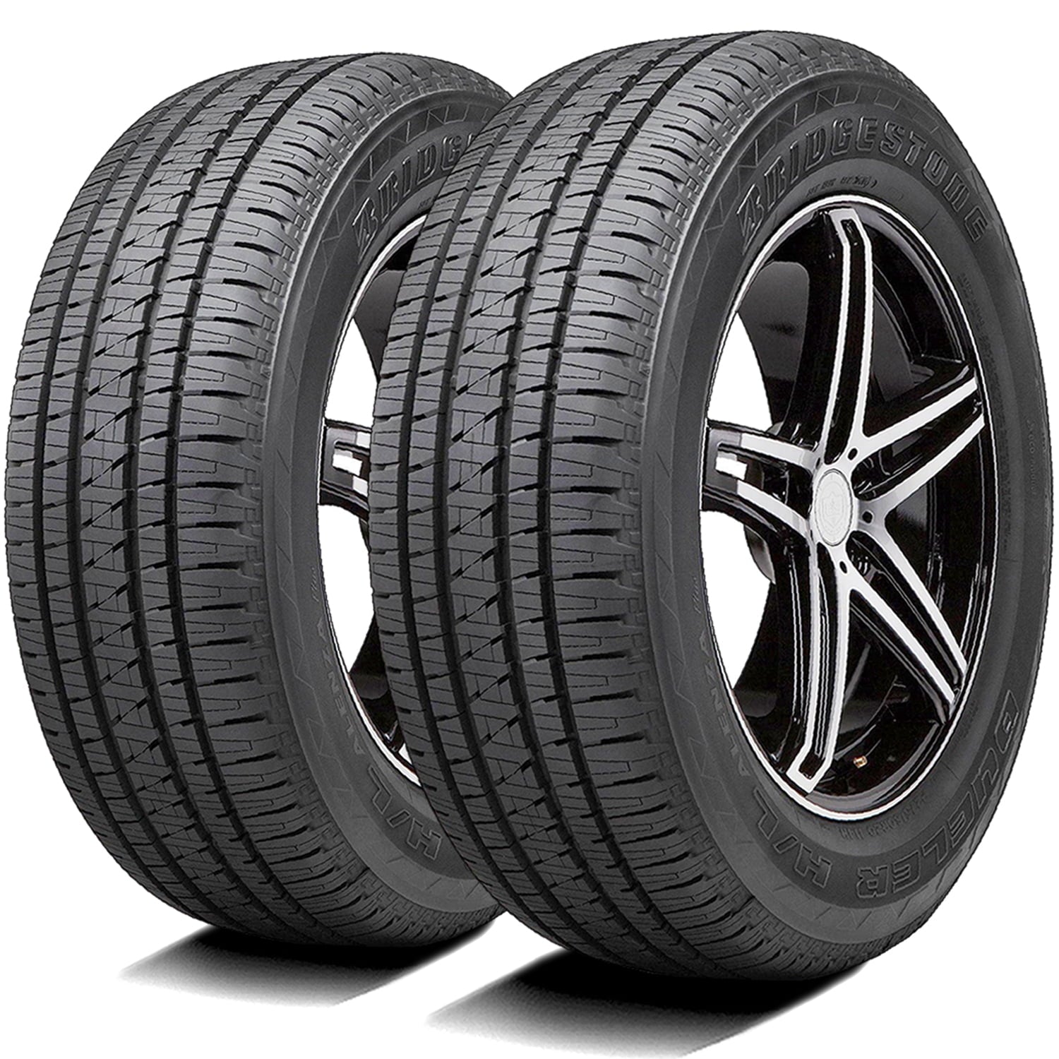 Set of 4 (FOUR) Bridgestone Dueler H/L Alenza Plus 275/55R20 111H AS All Season A/S Tires Fits: 2007-08 Toyota Tundra Limited, 2021 Toyota Tundra TRD Sport Premium